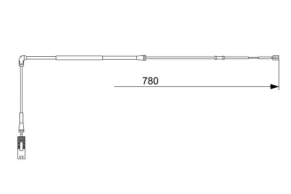 Slijtage indicator Bosch 1 987 473 009