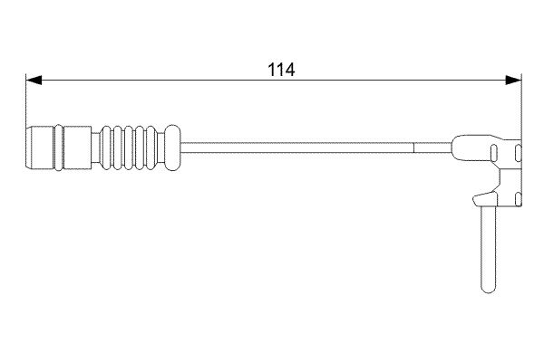 Slijtage indicator Bosch 1 987 473 011