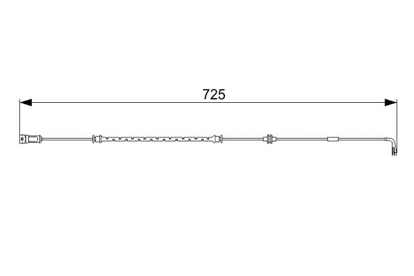 Slijtage indicator Bosch 1 987 473 017