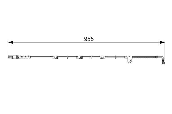 Slijtage indicator Bosch 1 987 473 028