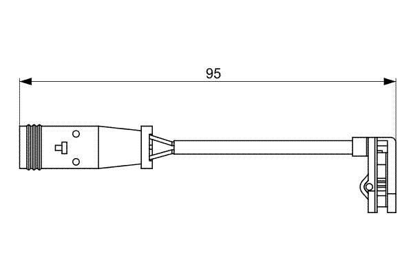 Slijtage indicator Bosch 1 987 473 036