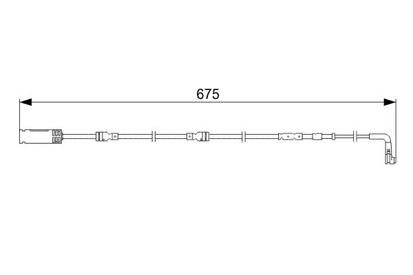 Bosch Slijtage indicator 1 987 473 051