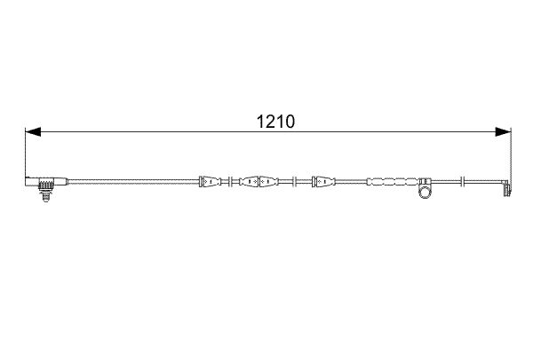 Slijtage indicator Bosch 1 987 473 054