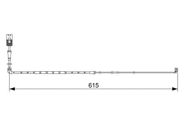 Slijtage indicator Bosch 1 987 473 056