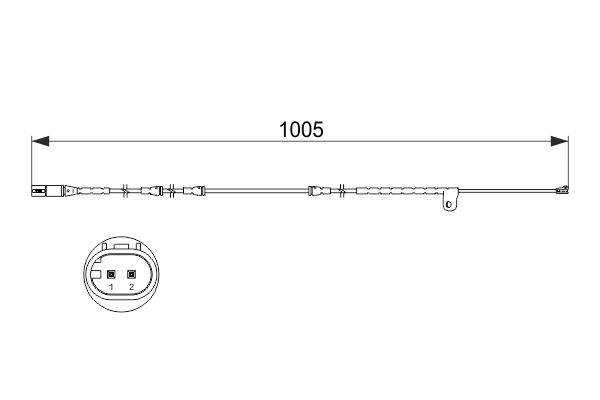 Slijtage indicator Bosch 1 987 473 521