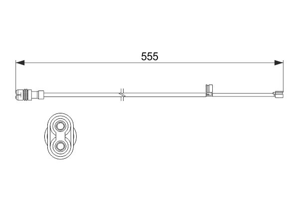 Slijtage indicator Bosch 1 987 473 530