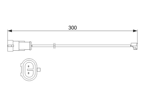 Slijtage indicator Bosch 1 987 473 535