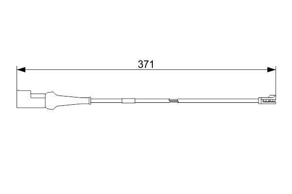 Slijtage indicator Bosch 1 987 473 553