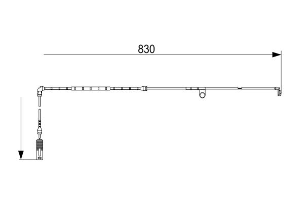 Bosch Slijtage indicator 1 987 473 579