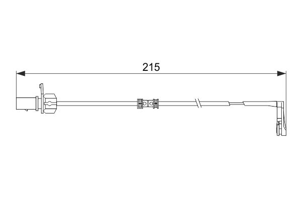 Slijtage indicator Bosch 1 987 474 489