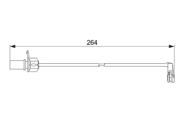 Slijtage indicator Bosch 1 987 474 517