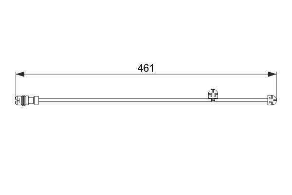 Slijtage indicator Bosch 1 987 474 558