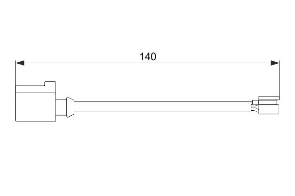 Slijtage indicator Bosch 1 987 474 566