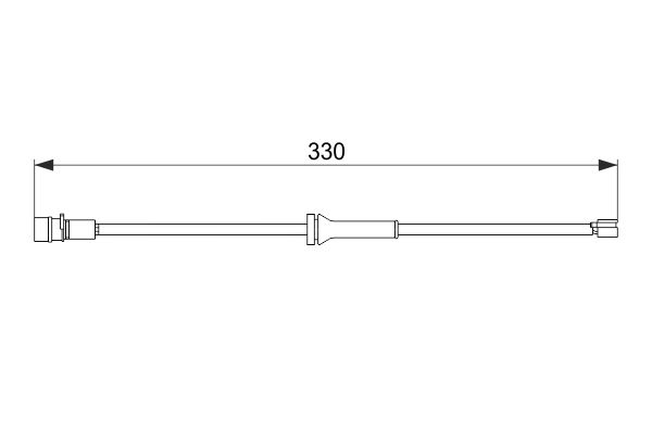 Slijtage indicator Bosch 1 987 474 581