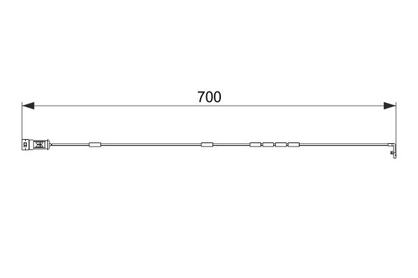 Slijtage indicator Bosch 1 987 474 588