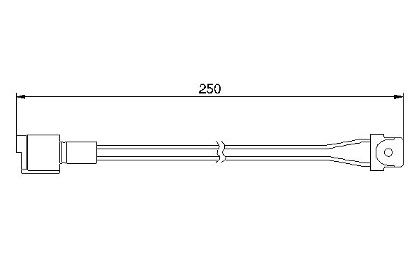 Slijtage indicator Bosch 1 987 474 905