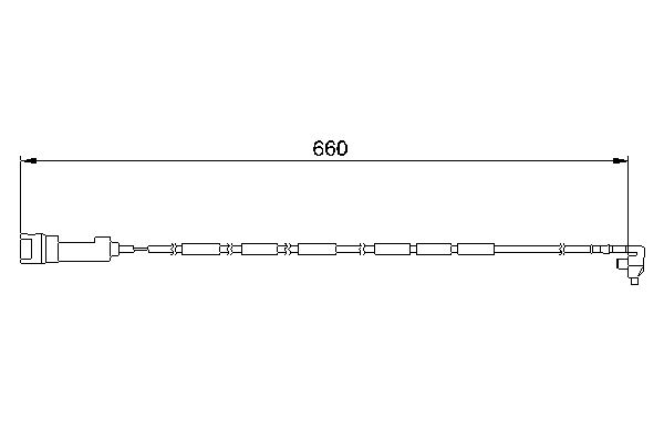 Slijtage indicator Bosch 1 987 474 907