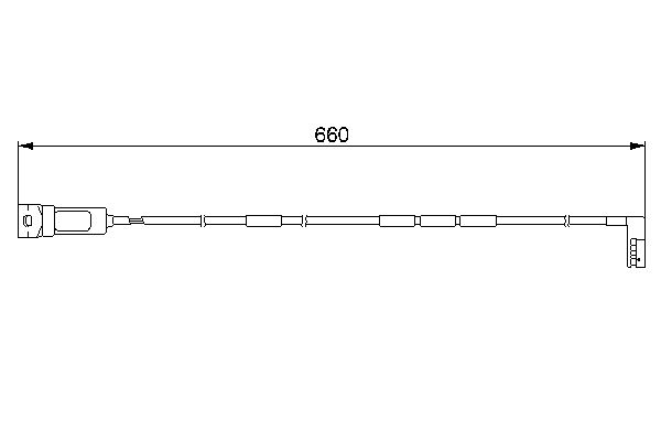 Slijtage indicator Bosch 1 987 474 909