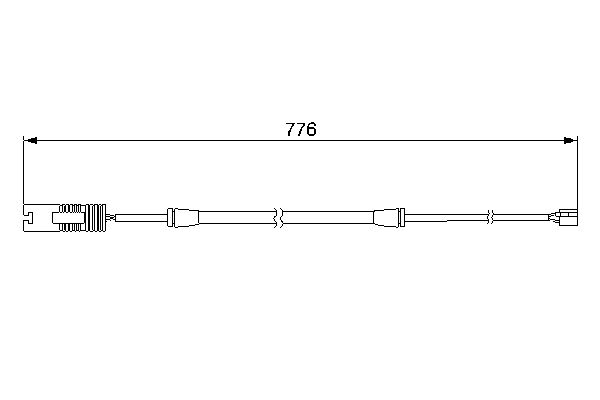 Slijtage indicator Bosch 1 987 474 925