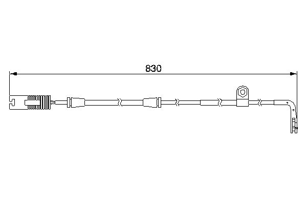 Slijtage indicator Bosch 1 987 474 958