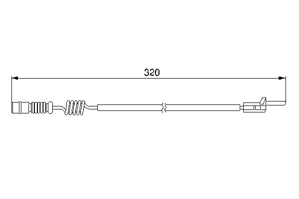 Slijtage indicator Bosch 1 987 474 964