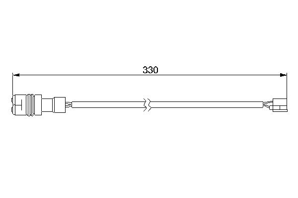 Slijtage indicator Bosch 1 987 474 996