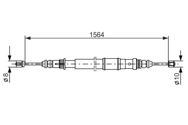 Bosch Handremkabel 1 987 477 471