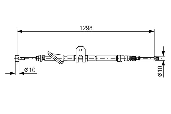 Bosch Handremkabel 1 987 477 726