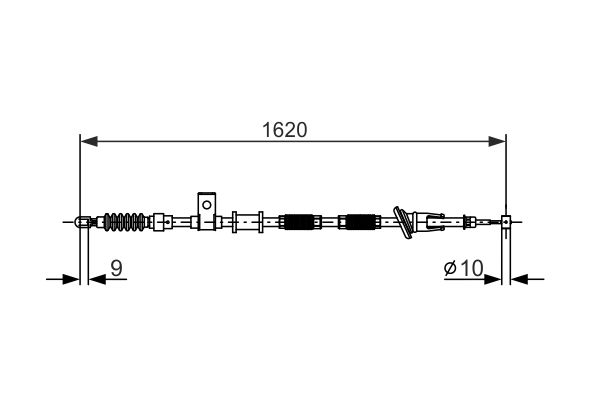 Handremkabel Bosch 1 987 477 894