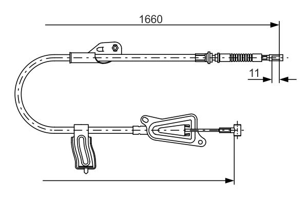 Bosch Handremkabel 1 987 477 944