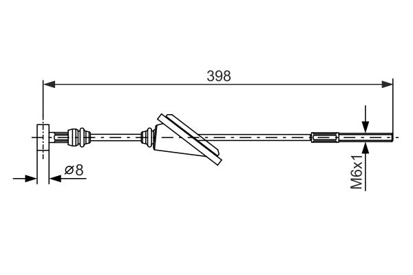 Bosch Handremkabel 1 987 477 985