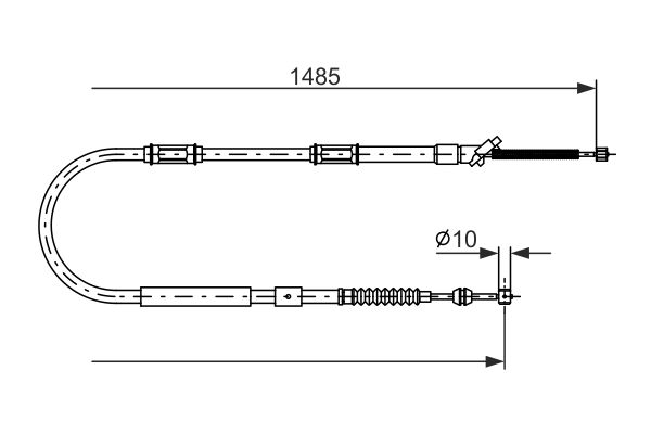 Bosch Handremkabel 1 987 477 998