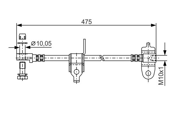 Remslang Bosch 1 987 481 045