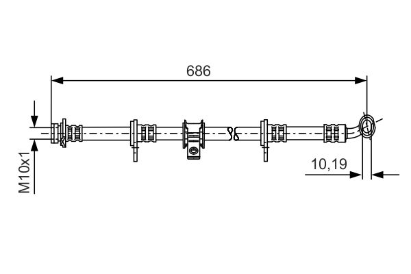 Remslang Bosch 1 987 481 247