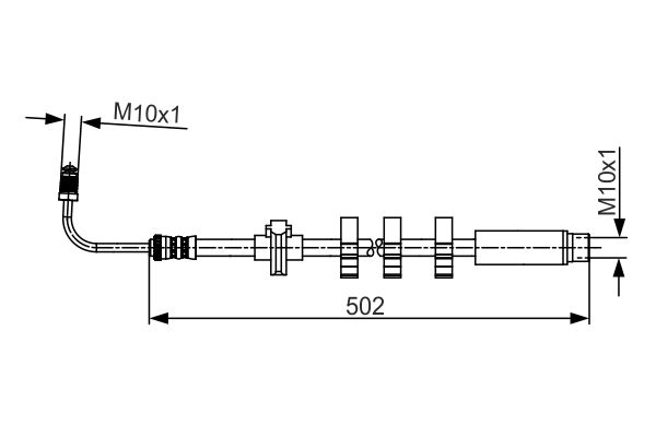 Remslang Bosch 1 987 481 264