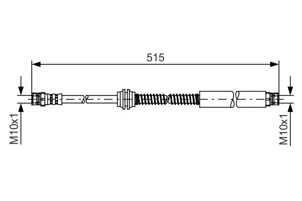 Remslang Bosch 1 987 481 447