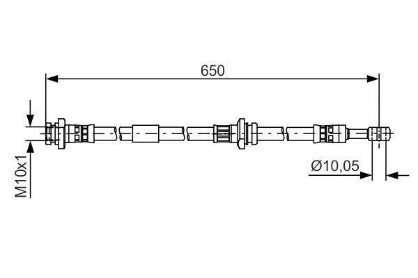 Remslang Bosch 1 987 481 476