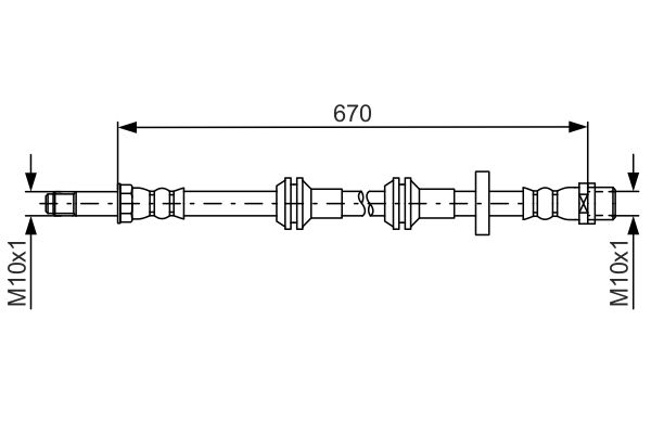 Remslang Bosch 1 987 481 689