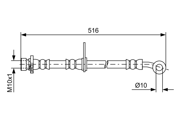 Remslang Bosch 1 987 481 730