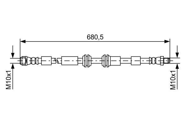 Remslang Bosch 1 987 481 734