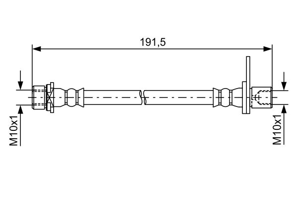 Remslang Bosch 1 987 481 738
