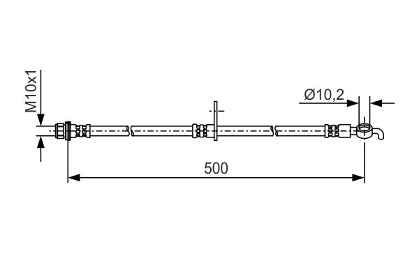 Bosch Remslang 1 987 481 A37