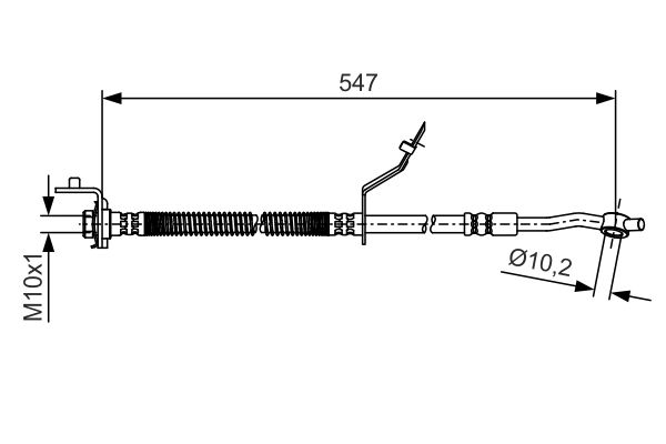 Remslang Bosch 1 987 481 A55