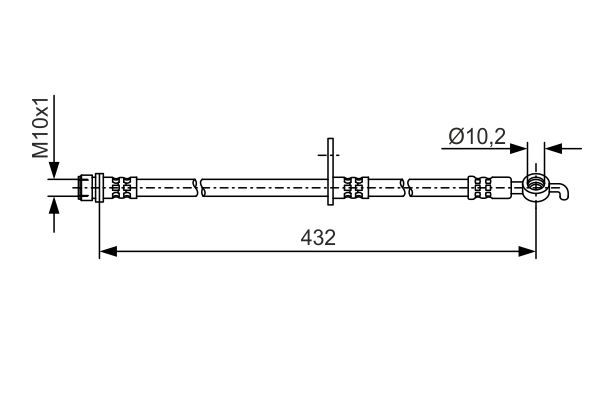 Remslang Bosch 1 987 481 A57