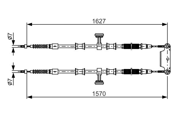 Handremkabel Bosch 1 987 482 147