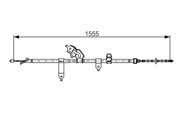 Handremkabel Bosch 1 987 482 221