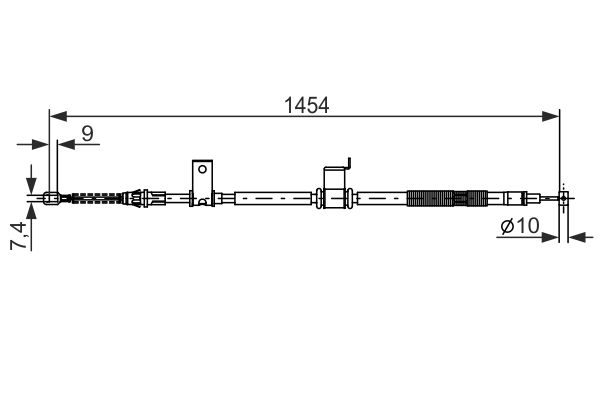 Handremkabel Bosch 1 987 482 294