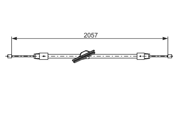 Bosch Handremkabel 1 987 482 759