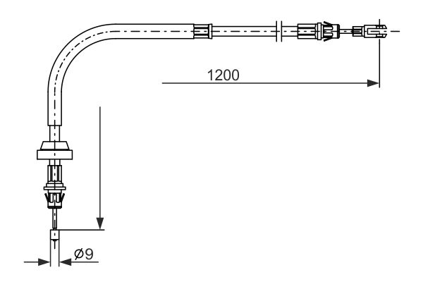 Handremkabel Bosch 1 987 482 878