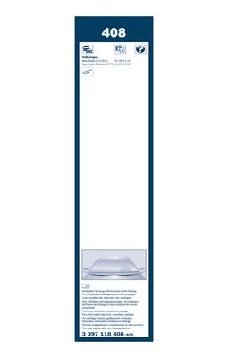 Bosch Ruitenwisserblad 3 397 118 408